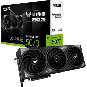 ASUS Grafička kartica TUF Gaming GeForce RTX 5070, 12GB GDDR7, PCI-E 5.0 TUF-RTX5070-O12G-GAMING