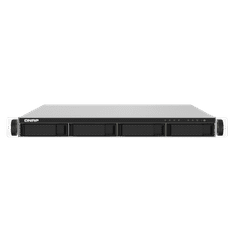 Qnap NAS poslužitelj 1U rack za 4 diska, 2GB RAM, 2x 10Gb SFP+ mreža