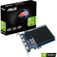 ASUS Grafička kartica GeForce GT 730 HDMIx4, 2GB GDDR5, PCI-E 2.0 GT730-4H-SL-2GD5