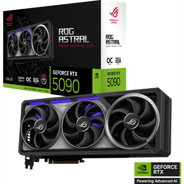 ASUS Grafička kartica ROG Astral GeForce RTX 5090 OC, 32GB GDDR7, PCI-E 5.0 ROG-ASTRAL-RTX5090-O32G-GAMING