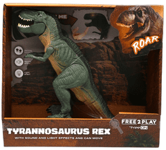 Free2Play Pokretni tiranosaurus rex sa zvučnim i svjetlosnim efektima (83143)