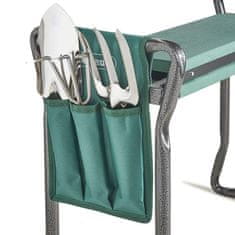 VonHaus 2u1 koljeno za klečanje i klupica za sjedenje & set alata