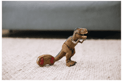 Free2Play Daljinski upravljani Tiranosaurus Rex, s parom, zvučnim i svjetlosnim efektima (83150)