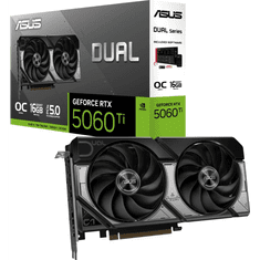 ASUS Grafička kartica Dual GeForce RTX 5060 Ti OC, 16GB GDDR7, PCI-E 5.0 DUAL-RTX5060TI-O16G