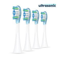 Ultrasonic Ultrasonic nastavci za Philips Sonicare C3 Premium Plaque Defense, 4 komada, bijeli