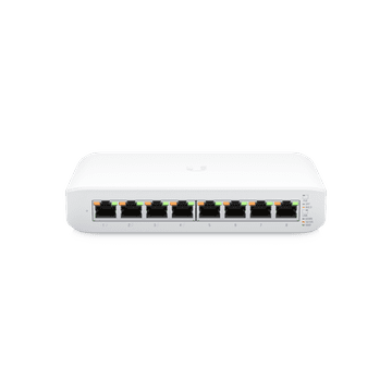 Ubiquiti Lite 8-portni, 4x PoE gigabitni mrežni prekidač