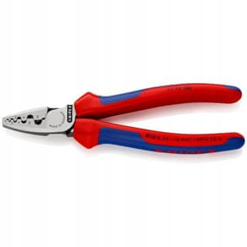 Knipex Kliješta za krimpovanje kabelskih čahura 0,25-16 mm - KN 97 72 180