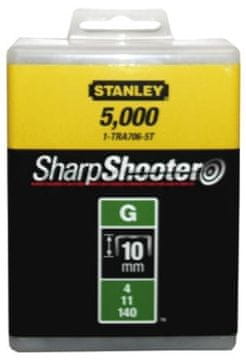 Stanley Klamerica tip G 4/11/140 HD 5.000 komada 10 mm - S/TRA7065T