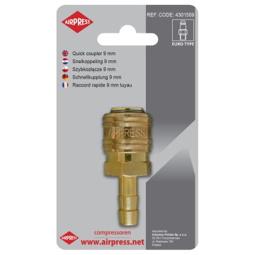 Brzi priključak s izlazom za crijevo od 9 mm - AP 4301509