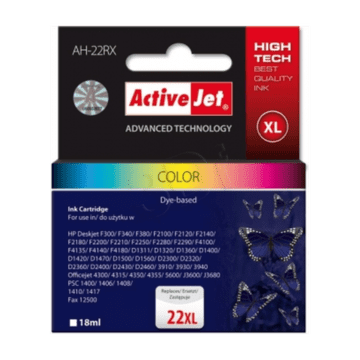 ActiveJet Komplet boja tonera HP C9352A 22XL