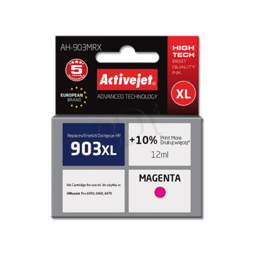 ActiveJet Magenta tint HP 903 XL T6M07AE