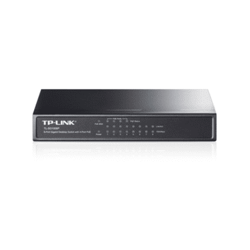 TP-Link TL-SG1008P 8-portni Gigabit Desktop Switch s 4-PoE portova