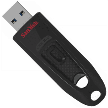 SanDisk Ultra 64GB USB3.0 crni USB fleš disk
