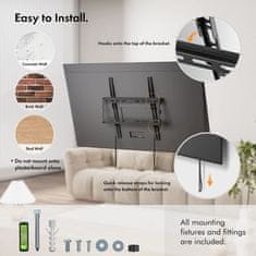 VonHaus 32-55 fiksni TV stenski nosač do 35kg