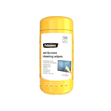 Fellowes Krpice u etui za čišćenje svih vrsta zaslona, 100 kom