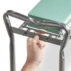 VonHaus 2u1 koljeno za klečanje i klupica za sjedenje & set alata