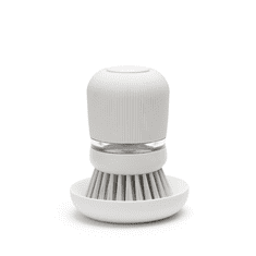 Brabantia četka za posuđe s dozatorom za sapun, svijetlo siva