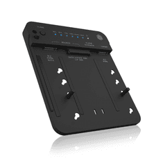 IcyBox IB-2913MCL-C31 priključna postaja/kućište za M2, 2,5" i 3,5"