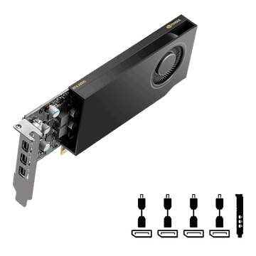 PNY Grafička kartica Nvidia RTX A1000 8B GDDR6 PCI-E 4.0