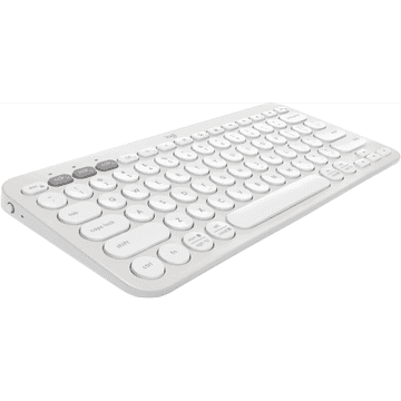 Logitech Tipkovnica Pebble Keys 2 K380s Multi-Device, bijela, HR g.
