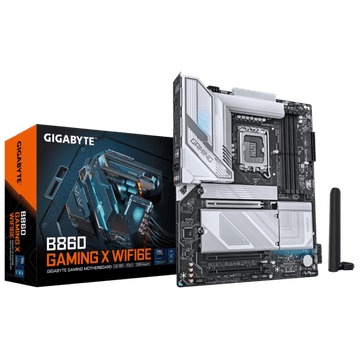 Gigabyte B860 GAMING X WIFI6E, DDR5, SATA3, USB4, DP, WiFi 6E, LGA1851 ATX
