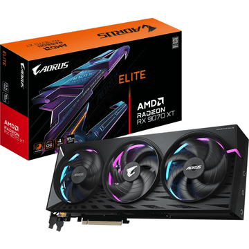 Gigabyte Grafička kartica Aorus Radeon RX 9070 XT ELITE 16G OC, 16GB GDDR6, PCI-E 5.0