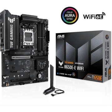 ASUS TUF GAMING B650E-E WIFI, DDR5, SATA3, USB3.2Gen2x2, DP, 2.5GbE, AM5 ATX