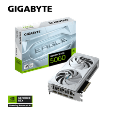 Gigabyte Grafička kartica GeForce RTX 5060 EAGLE OC ICE 8G, 8GB GDDR7, PCI-E 5.0