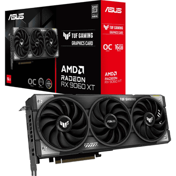 ASUS Grafička kartica TUF Gaming Radeon RX 9060 XT OC, 16GB GDDR6, PCI-E 5.0 TUF-RX9060XT-O16G-GAMING