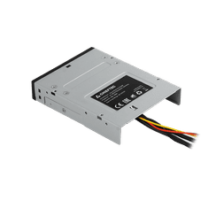 Chieftec All-in-one čitač kartica 4x USB 3.2 Gen1 TypeA/C QC3.0 3,5 panel