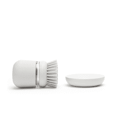 Brabantia četka za posuđe s dozatorom za sapun, svijetlo siva