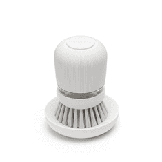 Brabantia četka za posuđe s dozatorom za sapun, svijetlo siva