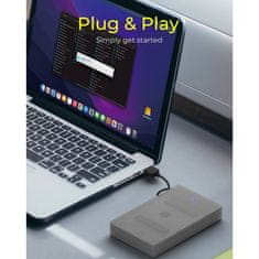 IcyBox IB-AC603B-U3 USB 3.2 kućište/adapter za HDD/SSD 2,5 SATA disk
