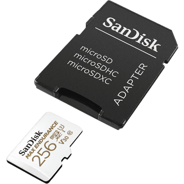 SanDisk 256GB MAX ENDURANCE microSD memorijska kartica s adapterom