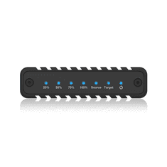 IcyBox IB-2817MCL-C31 kućište za 2 NVME SSD-a s USB-C i USB-A priključkom