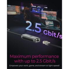 IcyBox IB-LAN301-C3 USB-A u USB-C mrežna kartica/adapter na 2.5 Gbit Ethernet
