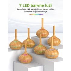 ANJOU Aromaterapijski difuzor svjetla les ADA023-L