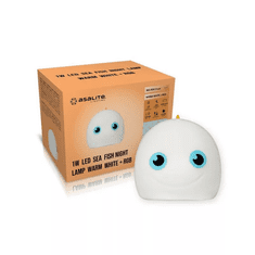 Asalite LED noćna svjetiljka Morska riba 1W
