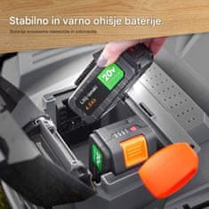 VonHaus 2-u-1 bežični ventilator i vertikulator za travu, 40 V