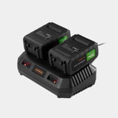 VonHaus 2-u-1 bežični ventilator i vertikulator za travu, 40 V