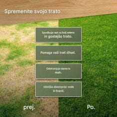 VonHaus 2-u-1 bežični ventilator i vertikulator za travu, 40 V