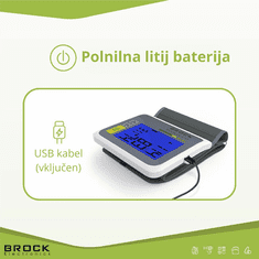BROCK digitalni mjerač krvnog tlaka za zapešće - LS 810 S