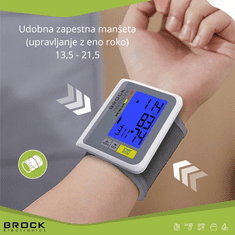 BROCK digitalni mjerač krvnog tlaka za zapešće - LS 810 S