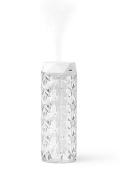 BestDeals Difuzor, ovlaživač zraka i LED noćna lampica u obliku kristala, 400 ml