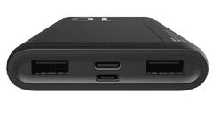 Silicon Power GP15 Power Bank, 10000 mAh, crna