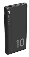 Silicon Power GP15 Power Bank, 10000 mAh, crna