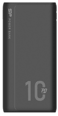 Silicon Power QP15 Power Bank, 10000 mAh, crna