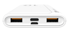 Silicon Power QP15 Power Bank, 10000 mAh, bijela