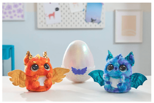 Hatchimals Big Egg Draggle plišasta igrača 