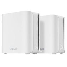 ASUS ZenWiFi BD4 (W-2-PK) pametni mesh ruter, BE3600, dvopojasni, WiFi 7 (90IG0960-MO3C20)